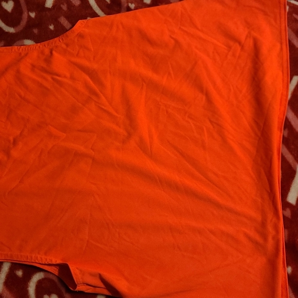 Gymshark training midi tank, size small, orange - Picture 7 of 8